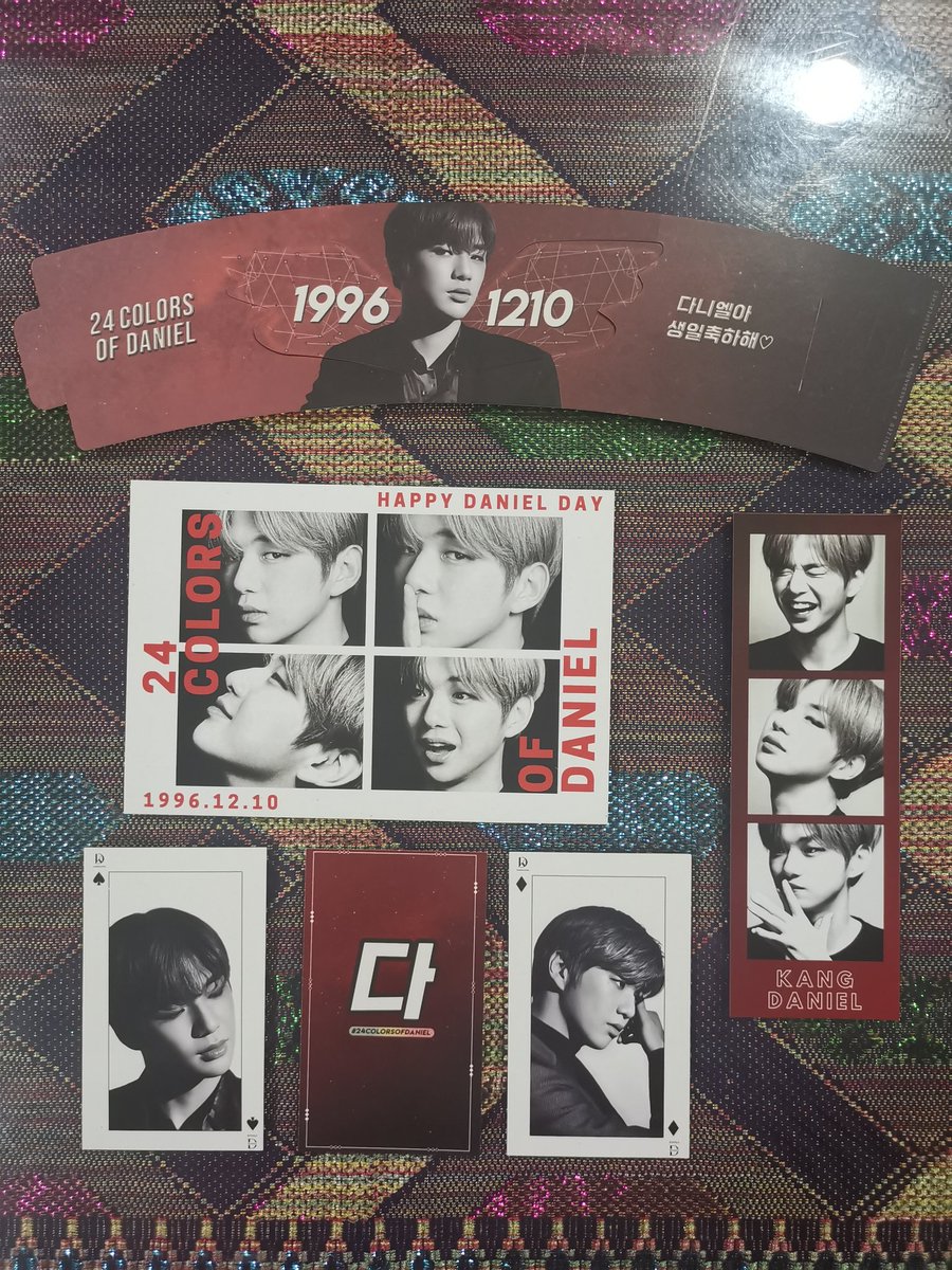 chickenspeaches's tweet photo. ๐HAPPY KANGDANIEL DAY๐
I've nothing much to offer, but I have extra cupsleeves & freebies from our event last year #24ColorsofDaniel
I will do stamp mailing, no charge
Just reply with warm wishes for Daniel with #KANGDANIEL #๊ฐ๋ค๋์ #HAPPYDANIELDAY
and DM me if you want๐๐ https://t.co/kmW7O8TVGF
