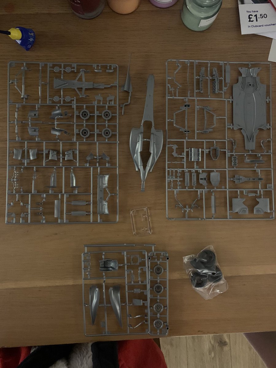 Started with the floor, the engine and the gear box