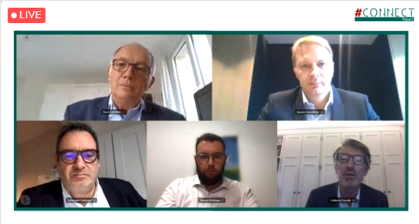 ae_magazine's tweet photo. 1ère table-ronde de #CONNECTfleetWeek : Crise sanitaire, transformation énergétique : quels impacts pour les flottes automobiles?
Avec Pierre Castaing @EuroNCAP, Guillaume Crunelle de @DeloitteFrance, Aymeric Scheidecker de @BMWGroupFrance et @DamienPichereau, député de la Sarthe https://t.co/MPg5Xvp7pg