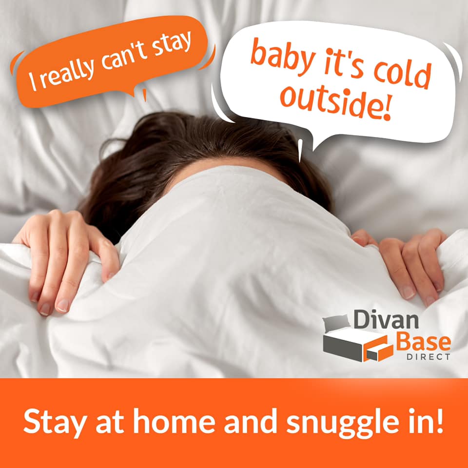 DivanBaseDirect's tweet photo. It certainly is cold outside! Grab one of our FastTrack beds and mattresses and snuggle in for the holidays.
https://t.co/XFqFTNxo6E
#divanbase #bed #FastTrack #christmas #mattress https://t.co/3FX9KViPha