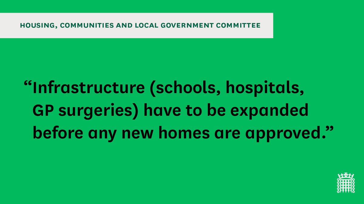 A point heavily emphasised in comments was the need to ensure infrastructure and public services are available.Here's an example: