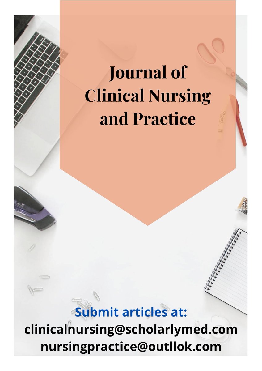 nursing001's tweet image. Journal of Clinical Nursing and Practice is a best opportunity to publish your articles in this journal.
Submit at : clinicalnursing@scholarlymed.com
More information:
iomcworld.org/clinical-nursi…
#ClinicalNursing #NursingPractice #NursingCareonCovid19