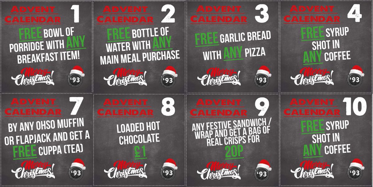 On the 8th day of Christmas my Caterlink app gave to me. A loaded hot choclate for £1