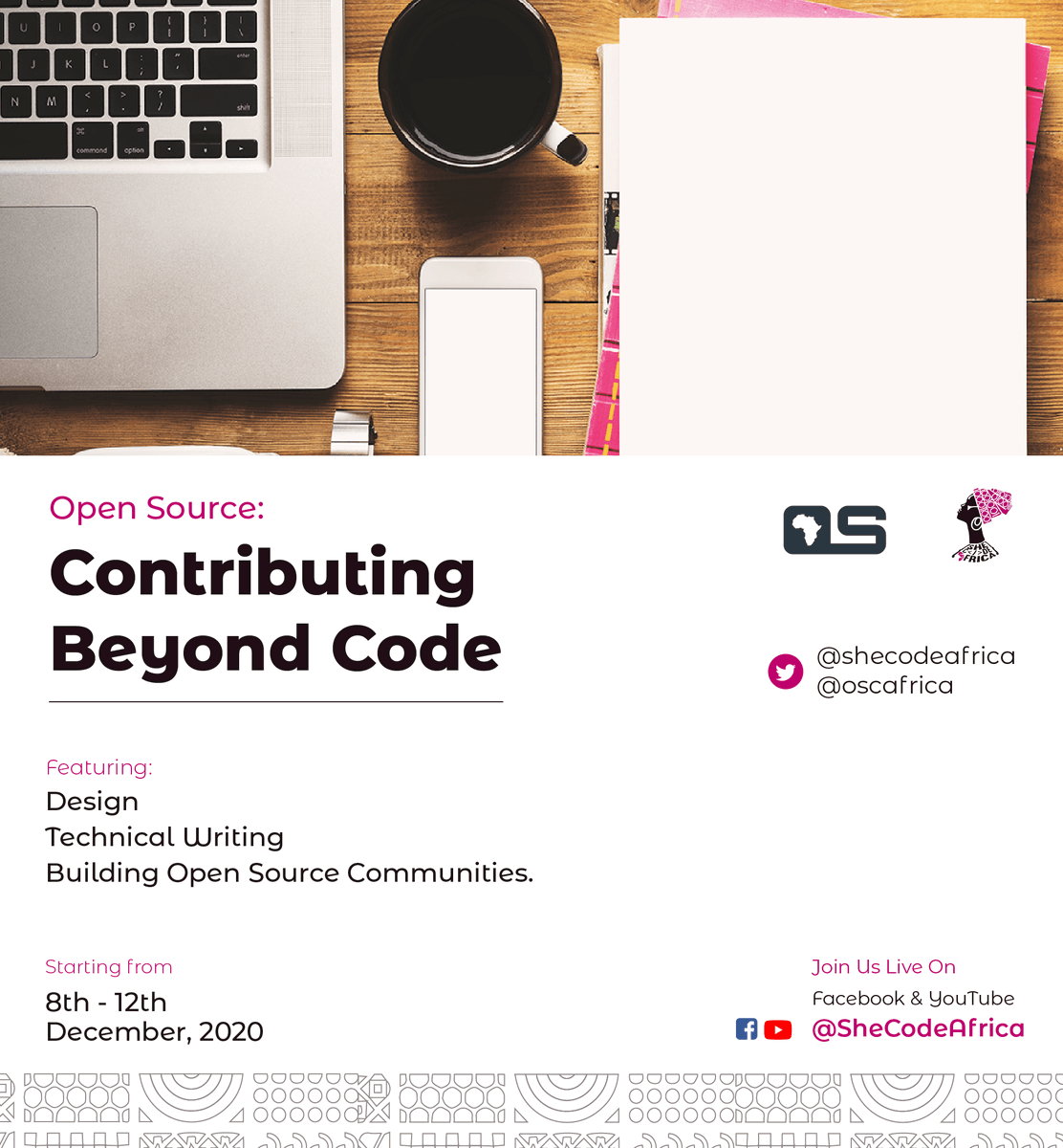 SheCodeAfrica's tweet photo. Why contribute to open-source?

Here are some (not limited to) benefits
1. Gain early and real world experience
2. Rewarding and great job opportunities.
3. Increase Communities and peer recognition

#SCAXOSCA
 #WOSCA 
#OpenSource https://t.co/JzznQQuRZy