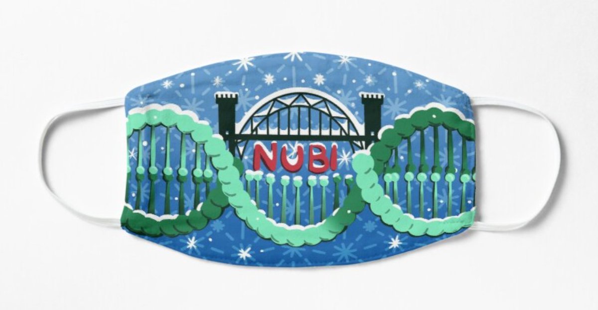 I loved to design this cute facemask for the NUBI Christmas event! A few very lucky people will win it, yay! We will probably be wearing facemasks for a while, so they may as well be cute :) (ps: are you also looking for a custom design for your institute or lab, DM me!)