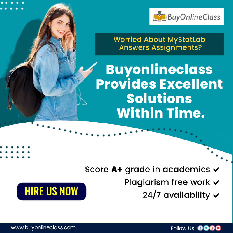 ThisIs_ATS's tweet image. Score an A+ grade in your homework from #MyStatLab assignment experts, offering 24/7 online homework help and plagiarism-free solutions. We always guarantee confidentiality and on-time delivery. Visit 👉 tinyurl.com/y29fgypk
#mystatlabanswers #mystatlabportal #mystatlabhelp