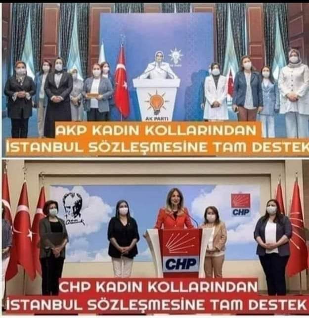 AKP ile CHP arasında fark olduğunu düşünen var mı ?