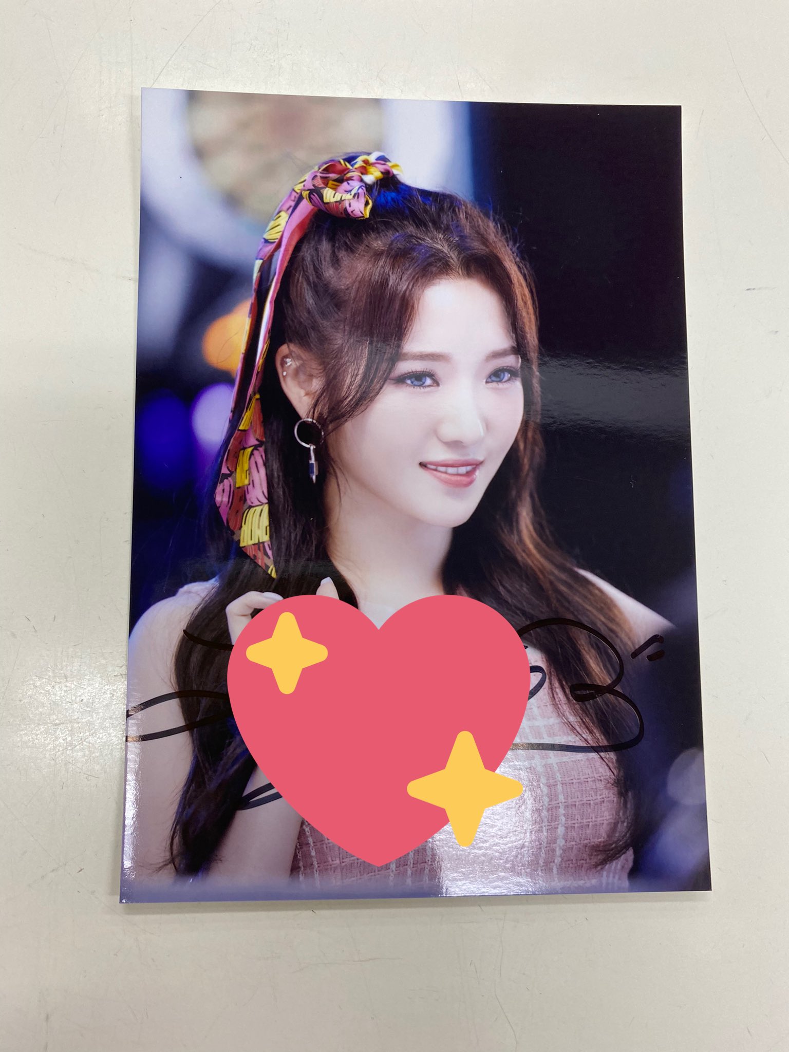 fromis_9チェヨン　直筆サイン入りトレカ＊写真 fromis_9 チェヨン 直筆サイン入り生写真｜Yahoo!フリマ（旧