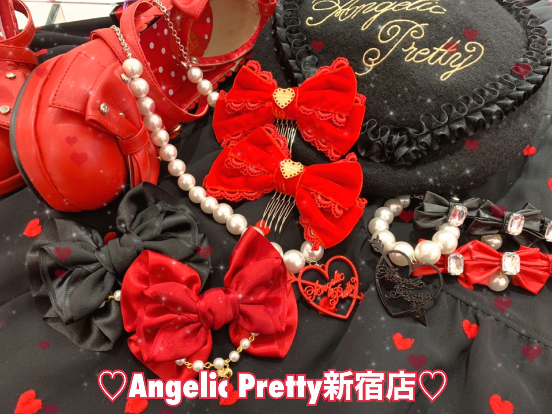 Angelic Pretty♡Dolly Heart リボンバレッタ