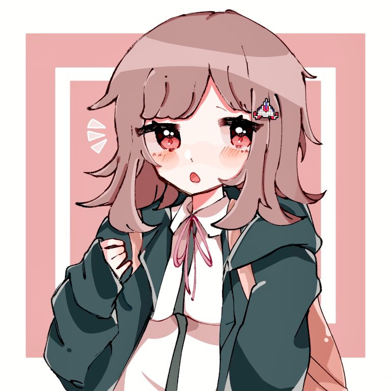 ダンガンロンパ 七海千秋 七海千秋ちゃん おべこのイラスト ダンガンロンパ 七海千秋 七海千秋ちゃん おべこのイラスト
