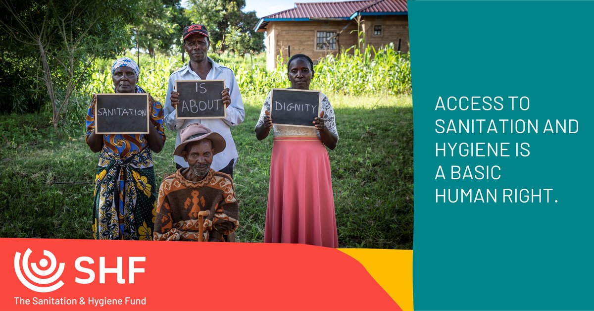 SHFchief's tweet photo. Sanitation is a human right, but 4.2 billion people do not have access to safe sanitation facilities.

This is unacceptable!

We need to #BuildBackBetter to make sanitation and hygiene for all a reality.

#StandUp4HumanRights
#HumanRightsDay https://t.co/12JmdX9qfz