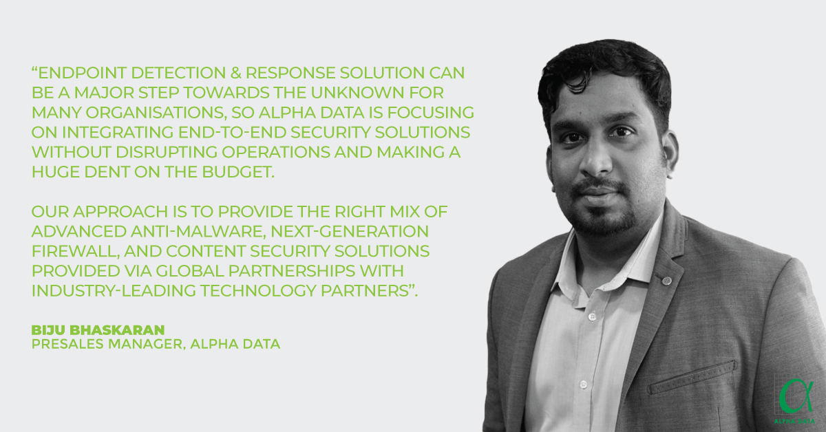 AlphaData's tweet image. At Alpha Data, we offer best-in-breed #cybersecurity solutions today to ensure you can securely advance your organization.

We provide visibility, trusted intelligence, automation, and flexibility that help complex organizations advance securely.

#AlphaData #YourSecurityPartner