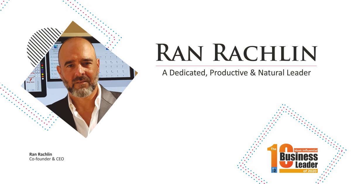 insightssuccess's tweet image. Ran Rachlin: A Dedicated, Productive &amp;amp; Natural Leader

An interview with @rachlinr, Co-founder &amp;amp; CEO –  @Ubertesters Inc. by #InsightsSuccess answer these questions &amp;amp; much more.

#interview; 

Click here-  bit.ly/37HXXti
#crowdtest #SoftwareTesting #businessleader