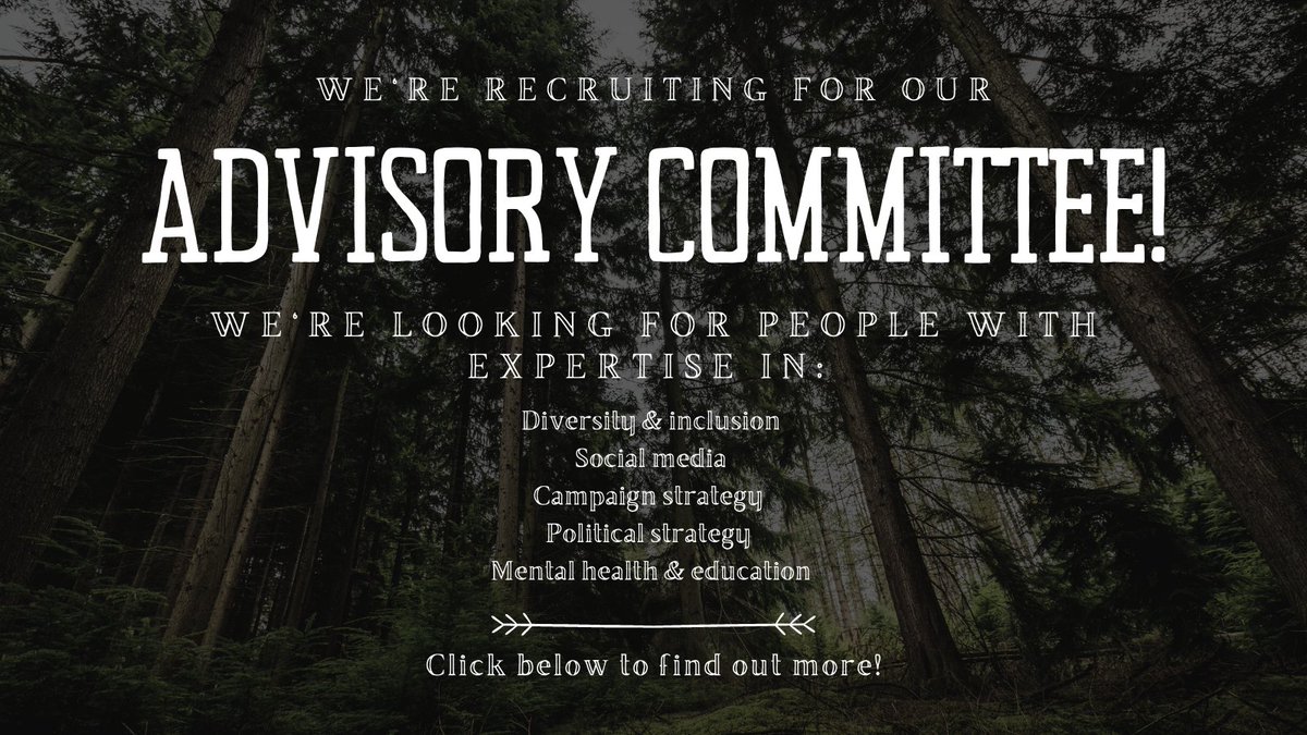 ukyouth4nature's tweet photo. Want to help us grow and platform more youth voices in 2021? We're looking for people to join our Advisory Committee! Spread the word.... 

More information: https://t.co/7pSgZ66Eip  

#recruiting #advice #youth @AFONature @CountrysideJobs @CPRE @Natures_Voice @JohnMuirTrust https://t.co/nxy12LxdSZ