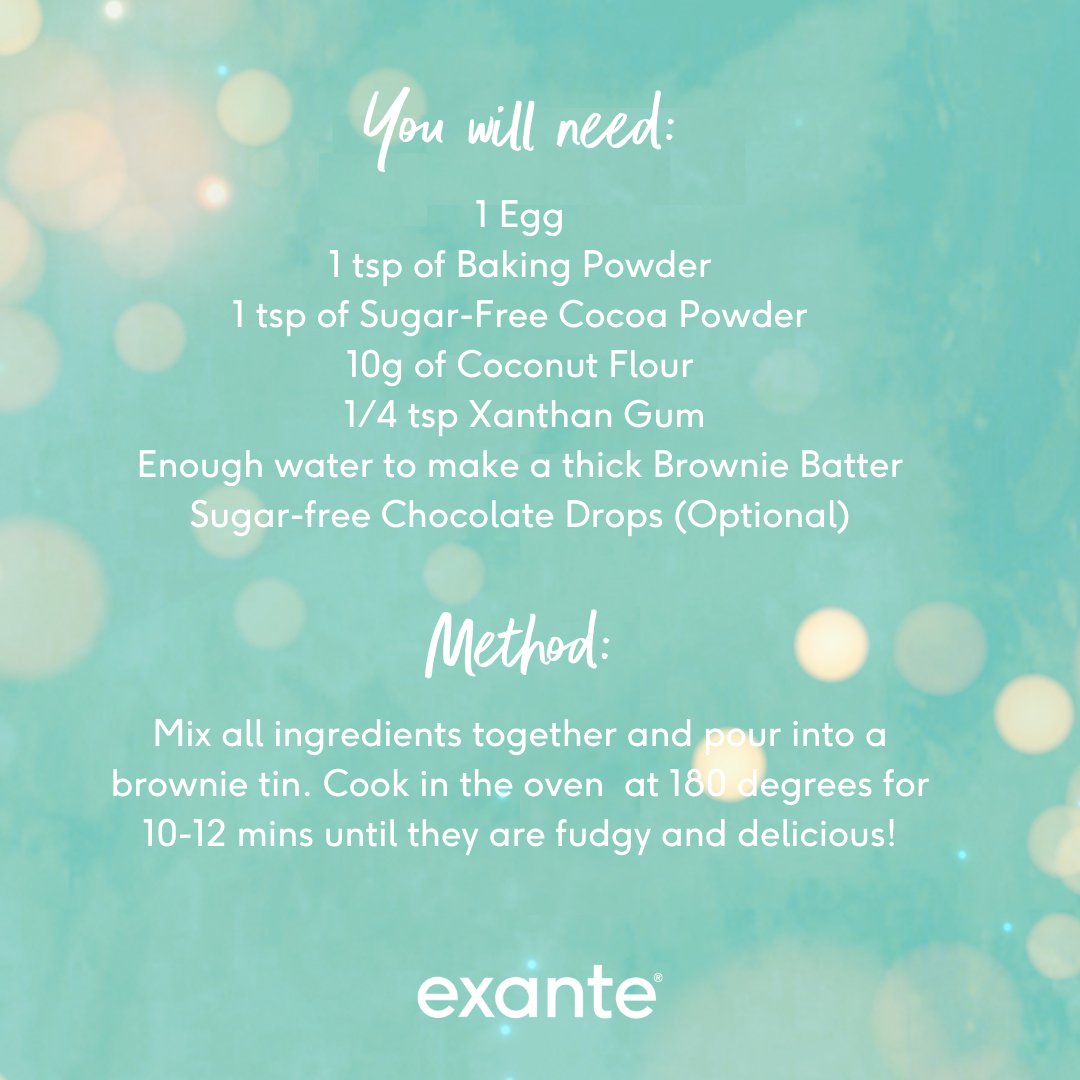 exantediet's tweet photo. It's #NationalBrownieDay - Who doesn't love a Chocolate Brownie? And even more so when they're guilt free 🍫 Kate's brownies are made from our yummy chocolate shake mix... Shop here: https://t.co/mDNRbMCOUp
#PackHack #Brownie #Chocolate #VLCD #lowcalorietreats #weightlossjounrey https://t.co/Jx8NXAJgYF