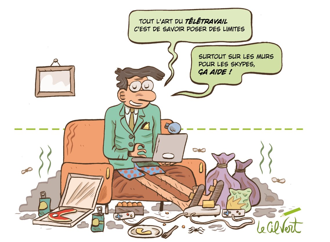 lecilvert's tweet photo. #teletravail  pendant le #confinement , on devient tou.te.s des pros ! Un dessin Citoyens &amp; Territoires - Grand Est https://t.co/gVLIGPIWIo