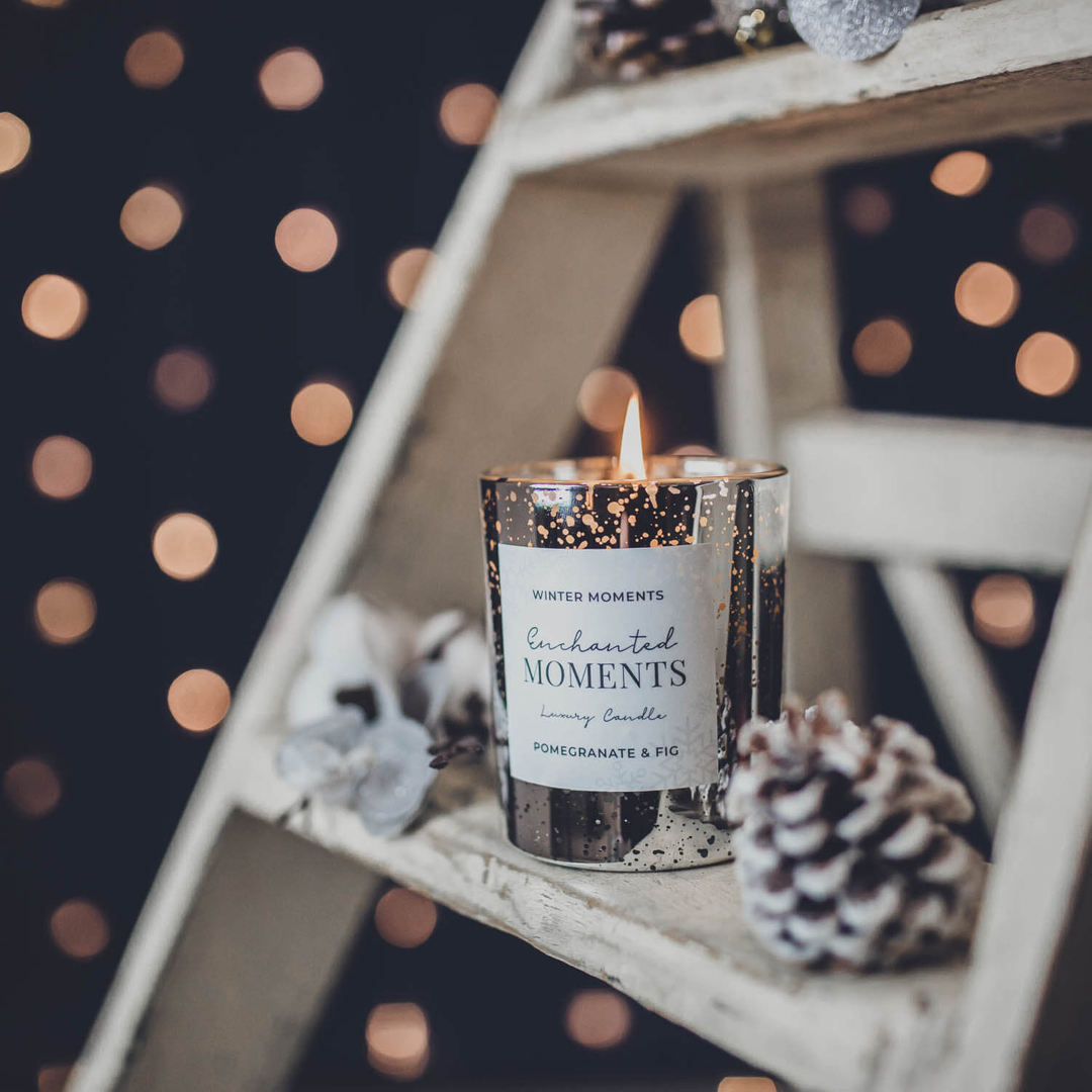 MomentsForYou1's tweet photo. WINTER MOMENTS

With notes of Pomegranate &amp; Fig

A warming exotic blend of fresh fig with top notes of pomegranate, fruity blackcurrant &amp; plum with middle notes of Pink Pepper, Cardamom &amp; frankincense on a base of warming Amber

Available in 3 candle sizes, diffuser, melts and lu https://t.co/0iF9eS8rma