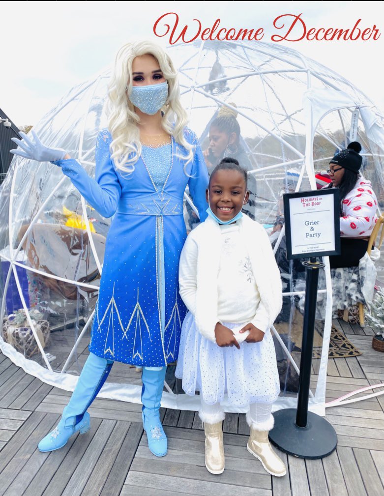 littleponeyexp1's tweet photo. It’s My Birthday Month! Celebrating with the Ice Queen! #littleponeyexpress @PonceCityMarket #rooftopigloo #iceskating https://t.co/sGknjSx4kH