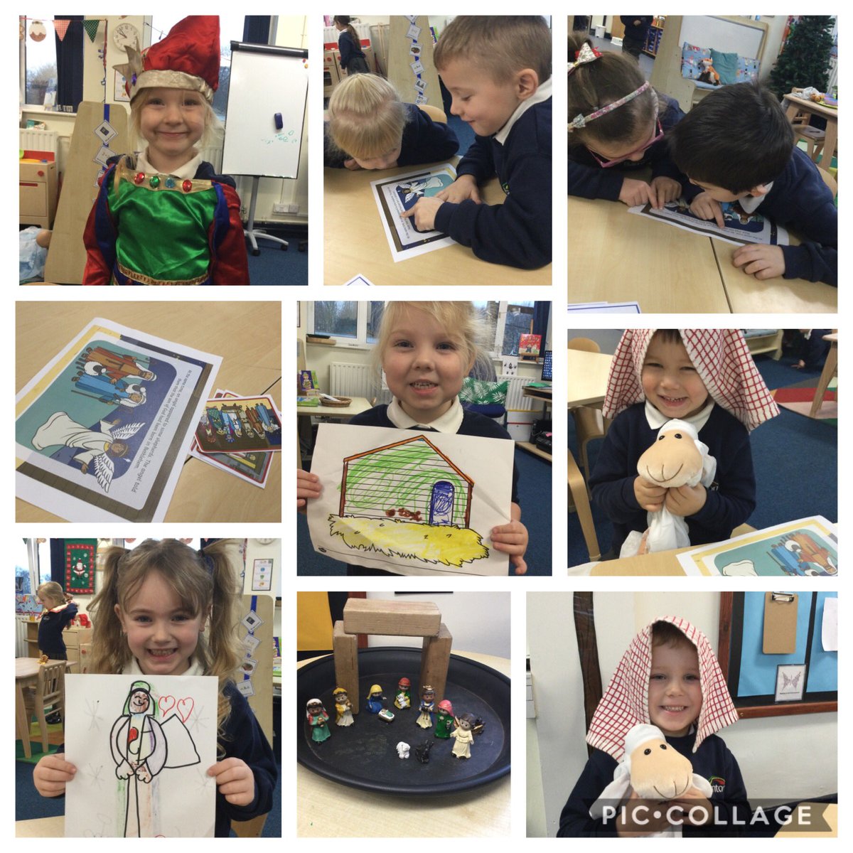 In our reading lesson this morning, we have been learning about the Christmas Story. Ask us what a shepherd is. Can you spot the tricky word ‘to’ at home? <a href="/BarntonMrsL/">Alison Lawson</a> @BarntonMissB_ <a href="/BarntonMissHMa/">Miss Martin</a> <a href="/BarntonMissRe/">Miss Rees</a> #BCNPSRE