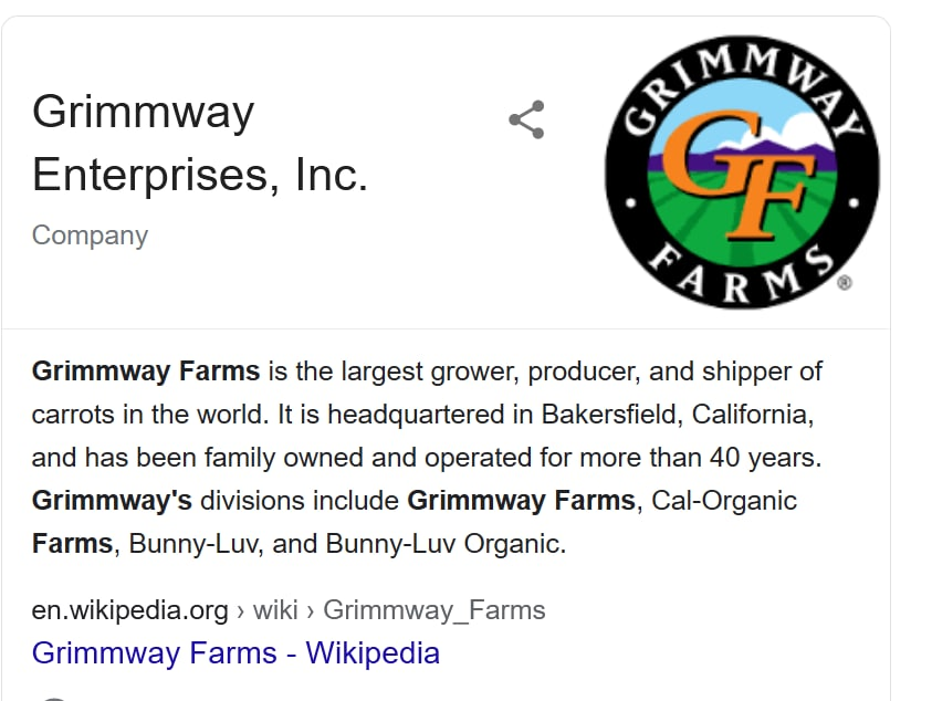 "Grimmway Farms is the largest grower, producer, and shipper of carrots in the world." THIS IS HUGE!Keep in mind this is a Demo video...but  @MRPHSupplyChain has surprised us many times already!
