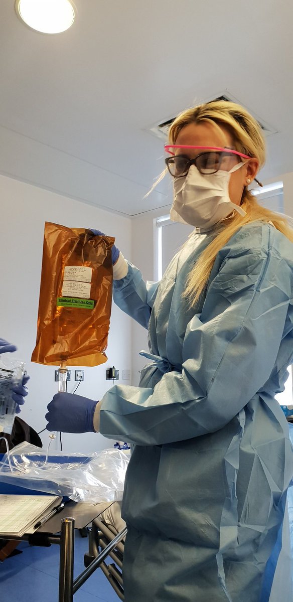 The infusion day went very smoothly 2/