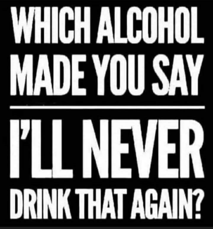 laulauev's tweet photo. Tequila...21 shots for my 21st birthday. That was 27 years ago. Never ever again. Ever. #alcoholmemes #TequilaShots #NeverAgain https://t.co/zjXw9Hm5mL
