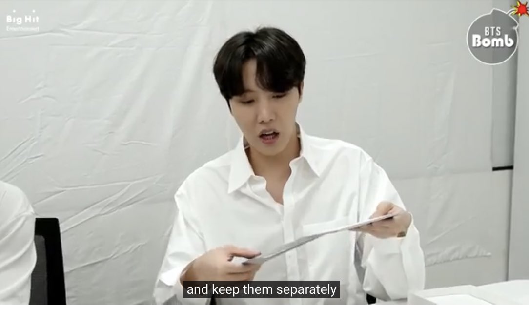 choi_bts2's tweet photo. Hobi confirmed we can tear out each photo of the black photo book. I assumed it but I needed the confirmation. 😉 @BTS_twt https://t.co/JTA7aZM48w