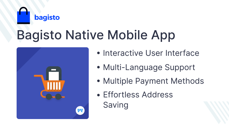 mobikul's tweet photo. With the advancement in #technology just having a website for a business will restrain growth.

Webkul together with #Mobikul has created an #app for their in-house platform that is #Bagisto.

To know more click here - https://t.co/JPDGJusarr

#MobileApp https://t.co/wTTjLqOR0R