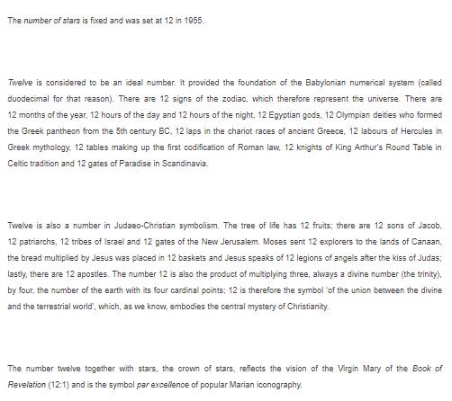 ¿Por qué 12? ¿Por qué un círculo? Simbolismo. La perfección, las raíces cristianas...