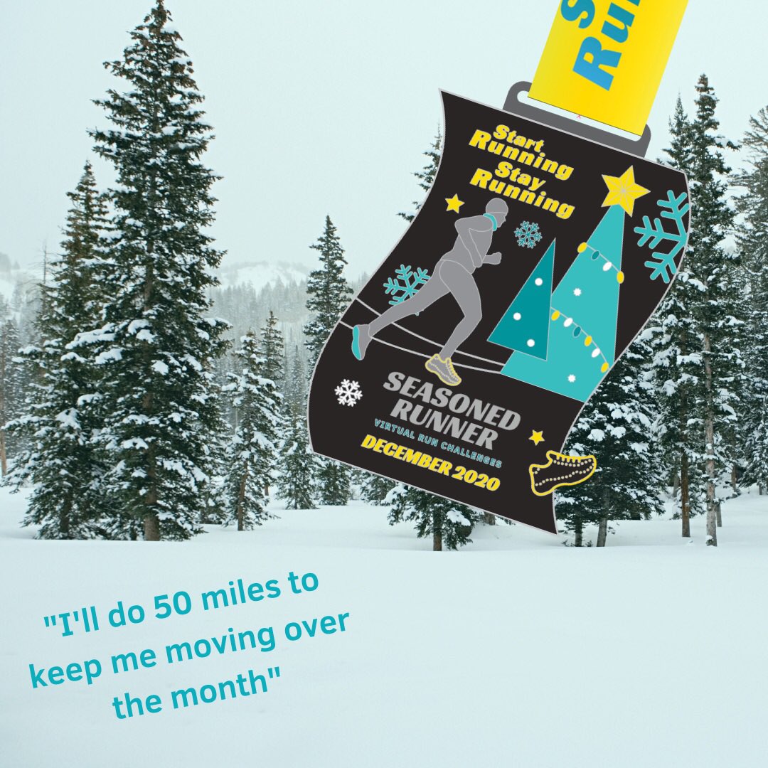 TalesofaMD's tweet photo. This is my December challenge! 12
Miles in the bag so far!! #seasonedrunner #startrunningstayrunning https://t.co/lVdTTOgI8S