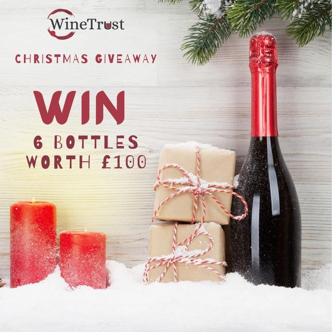 WineTrust100's tweet photo. #ChristmasGiveaway
WIN a case of wine valued £100 from #winetrust100 stock of exceptional quality wines:
1. Follow @WineTrust100
2. Like & RT
Competition open until Mon 14th Dec - UK residents and over 18 only! The winner will be randomly selected and contacted via DM https://t.co/hgtsvHTxDP