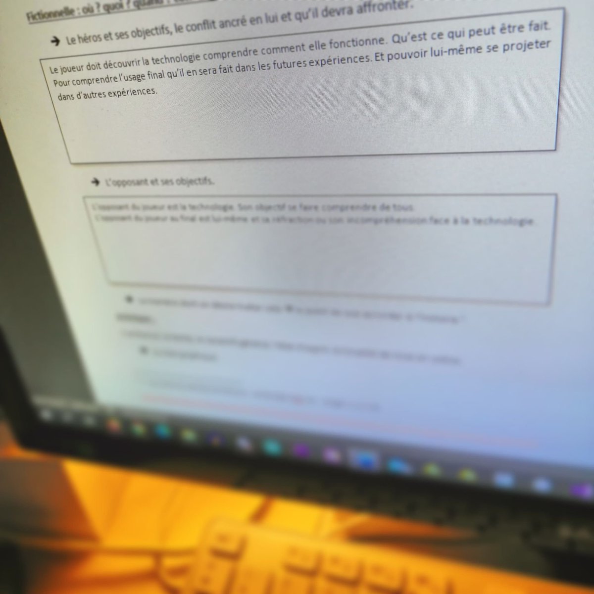 On rentre dans l'élaboration de la #première #expérience #prototype ! 😁

Qui doit permettre de comprendre l'utilisation de #jeu #vidéo et de #technologie comme la #VR dans un processus d'#apprentissage et de #découverte.

#entreprise #project #game #design