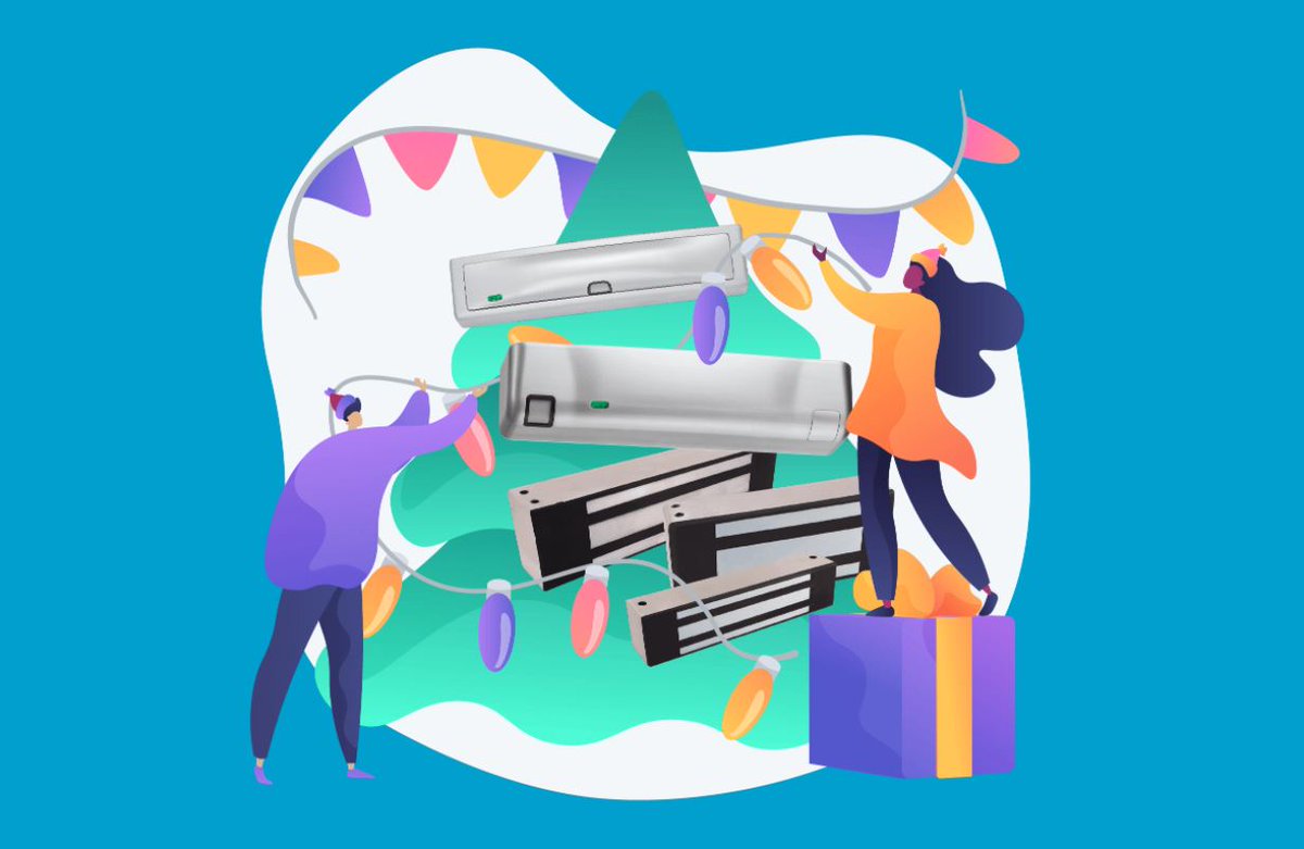 A #holiday #howto from our experts: where not to use a maglock, plus see where you should! Watch the video> bit.ly/3lCH1tm