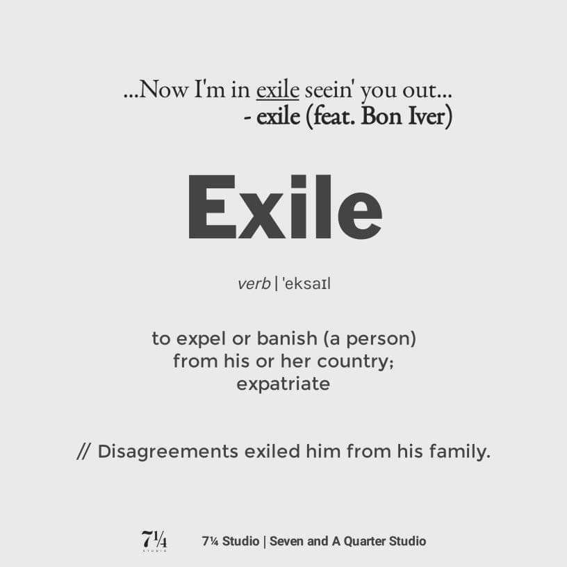 Taylor Alison Swift is an American singer-songwriter, producer and award winning director. Here's some of the unfamiliar words in her latest album  #folklore   and their definitions: