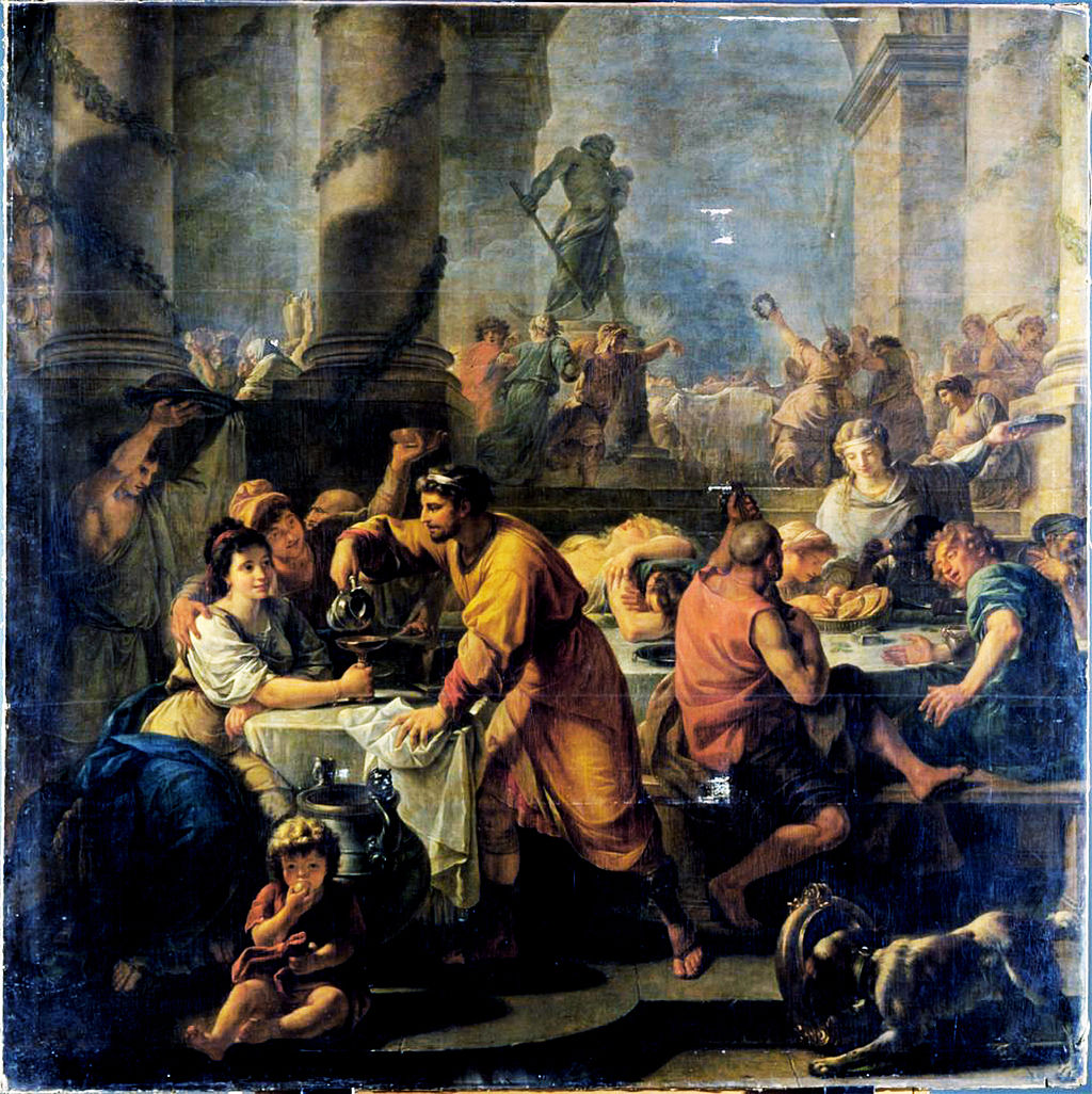 MisovicNikola's tweet photo. This is how old Romans observed Christmas during the time of Saturnalia. It makes a man wonder if the church has anything of its own, or it is all copied from heather religions?
P.S.
December 25 was the birthday of Mithra - the god born from stone.
#Christmas #Christmas2020 https://t.co/YtY4aku8kR