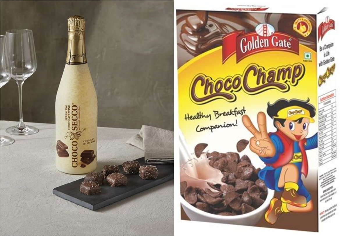 Chocco Secco, un partenariat entre le #Chocolat et le #Prosecco. Aldi US les a réuni dans un seul &amp; même produit liquide &amp; buvable.😉 Amis #Champagne lover, oubliez «Choco Champ » ce n’est pas vraiment le même délire 🤣👍 📲aldi.us
📲indiamart.com/proddetail/gol…
