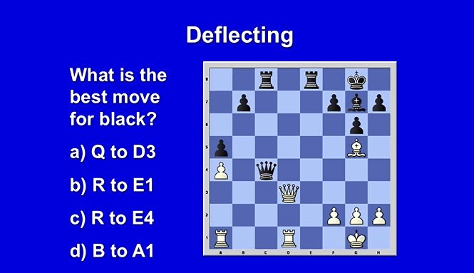 tks_houston's tweet photo. Check out this #ChessPuzzle! Can you figure out how black can bait white and #RemoveTheDefender?

#ThinkingKids #AfterSchoolProgram #thinkinggames #strategygames #learningthroughplay #earlychildhood #playbasedlearning #learningisfun #playmatters #finemotorskills #HoustonKids https://t.co/giwJURYrTj