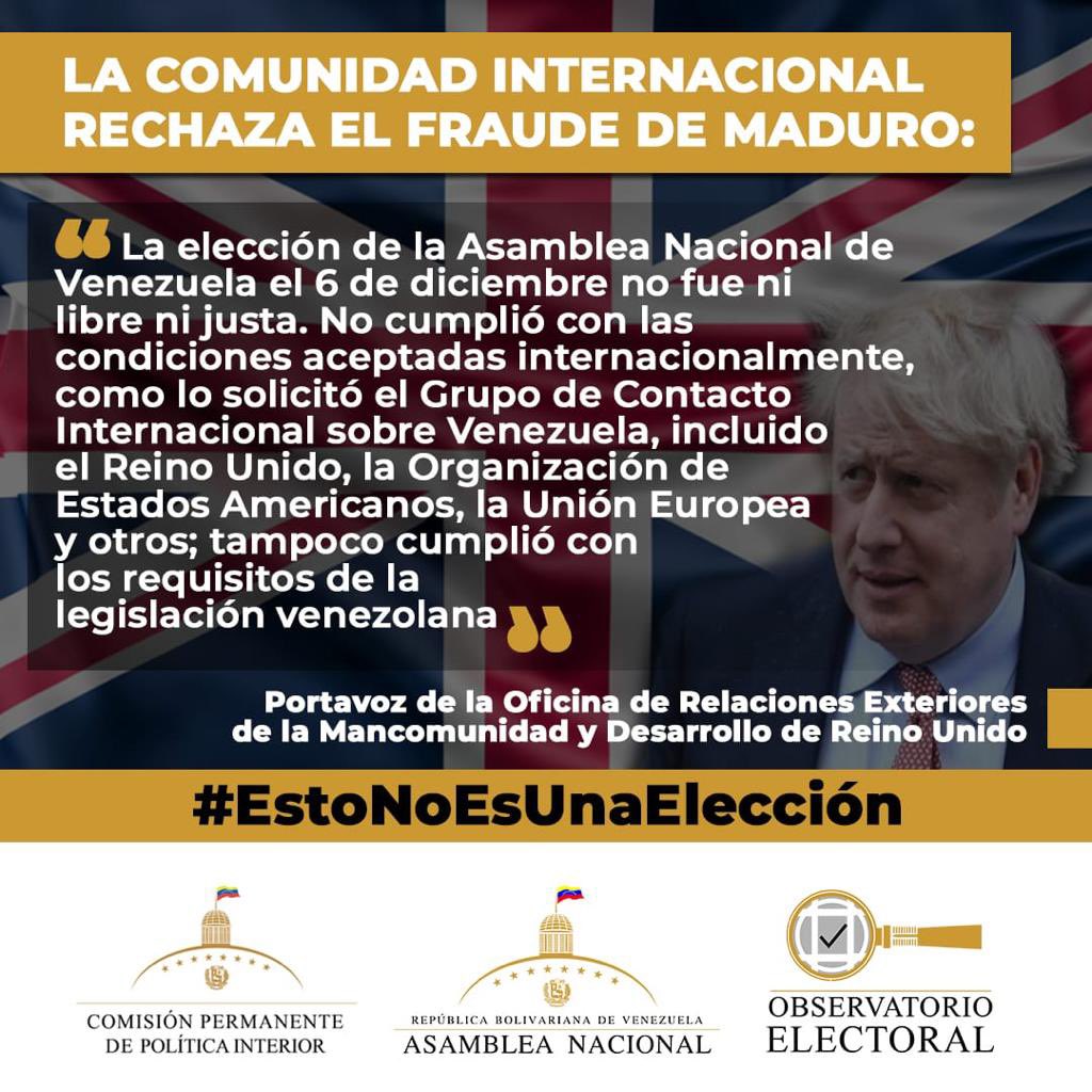 ConsultaVzla_BE's tweet photo. El mundo también le ha dicho #NoAlFraudeDel6D y exige para Venezuela elecciones #Libres, #Justas y #Verificables.
#SíALaConsultaPopular https://t.co/XvmJJYybwy