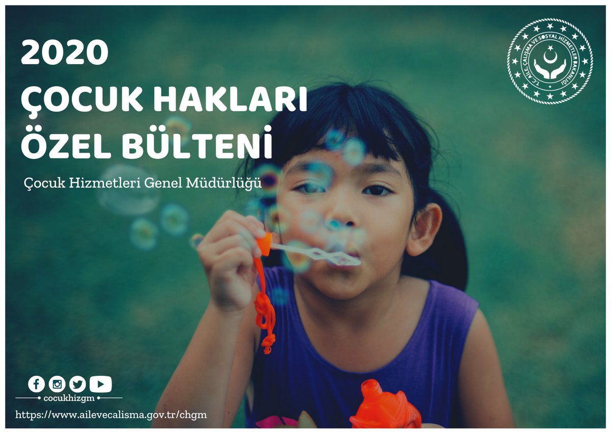 Genel Müdürlüğümüz tarafından hazırlanan e-bültenin “Çocuk Hakları Özel Sayısı” web sitemizde yayınlandı. Bültene aşağıdaki linkten ulaşabilirsiniz. ailevecalisma.gov.tr/media/63308/co…
<a href="/ZehraZumrutS/">Zehra Zümrüt Selçuk</a> 
<a href="/drorhankoc/">Orhan Koç</a> 
<a href="/ailevecalisma/">Cshabakanligi</a>