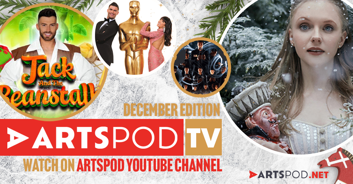 Artspod TV December 2020: Made in Lockdown. 
Our top picks for UK's upcoming theatre shows for Christmas and into 2021.🎄
Watch on our YouTube channel >>>> bit.ly/36V8zpG
#artspod