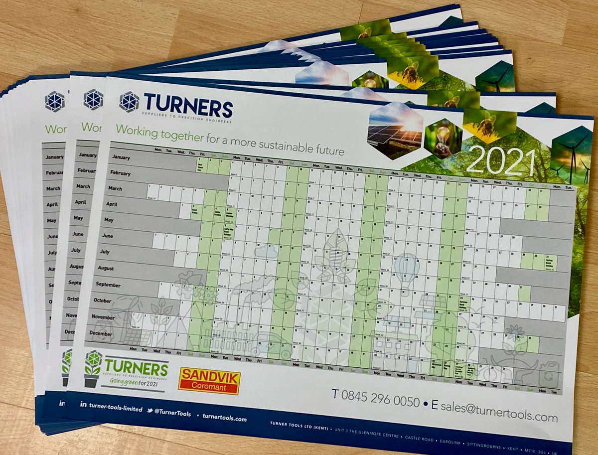 TurnerTools's tweet image. With #2021 approaching Turner Tools are giving away Planners! Extremely useful when organising your schedule at the office... Be quick... only a limited amount are available! Please contact us for your free 2021 Turner Tools Planner NOW!