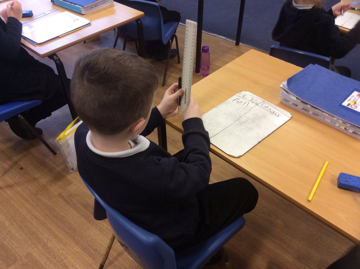 MWCP_Year2's tweet photo. We are learning how to measure objects in centimetres today #mwcpmaths https://t.co/Y3Avq8EeVJ