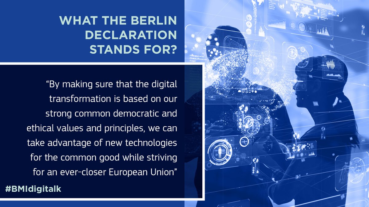 EU_DIGIT's tweet photo. 👏Signing of the #BerlinDeclaration on a #digital #publicsector by EU ministers today!  
 
A value-based digital transformation to strengthen digital participation and digital inclusion in the EU!  
 
What does it stand for?  
➡️ https://t.co/NImArZCj6U 
 
#EU2020DE #BMIdigitalk https://t.co/EWeP4PCmBc