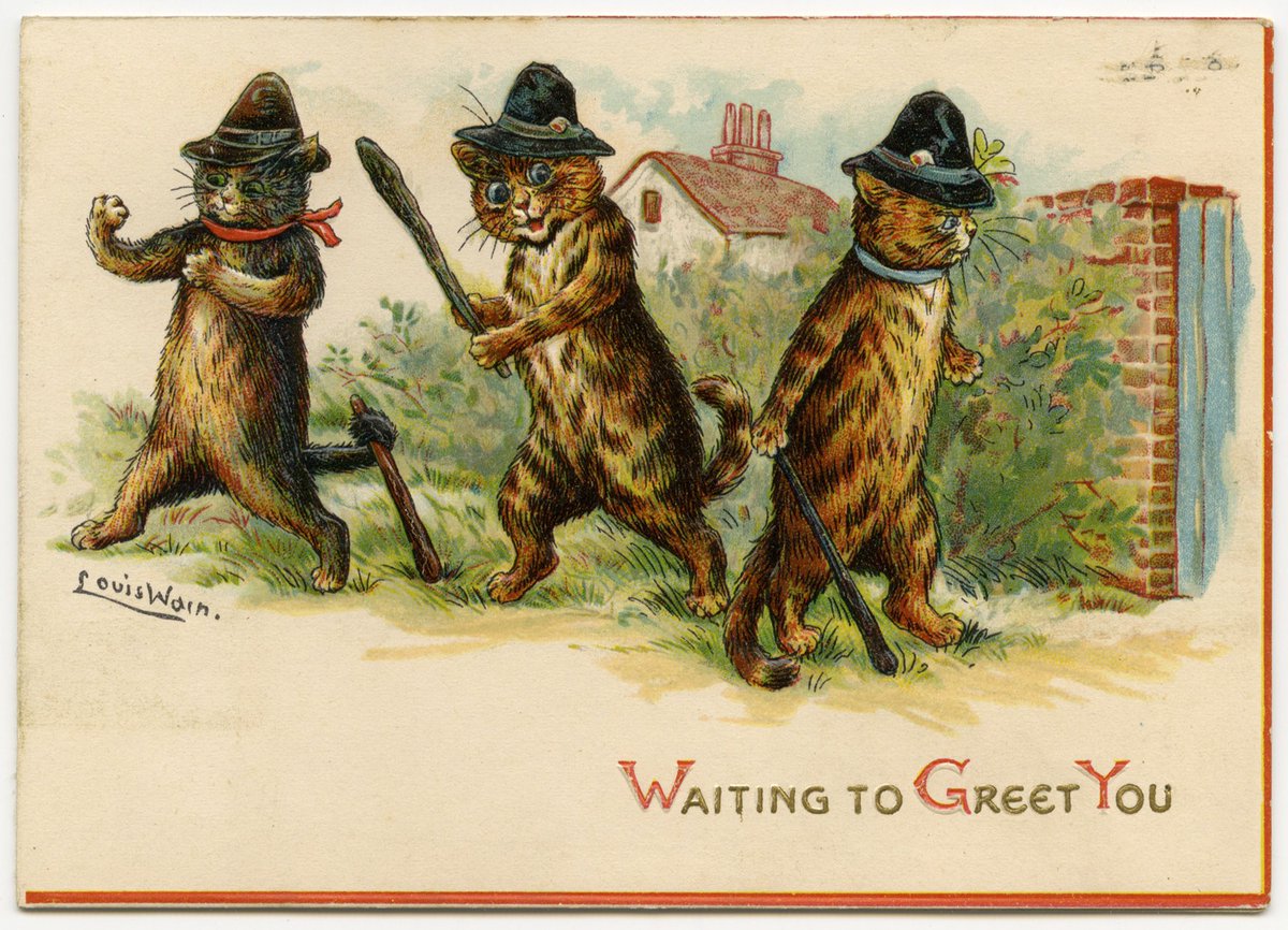 2020 as Victorian Christmas cards