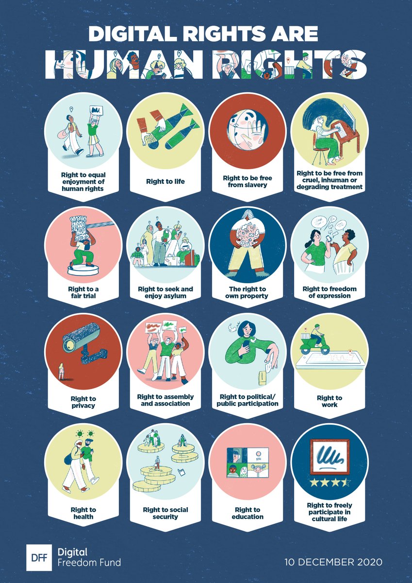 df_fund's tweet photo. It's #HUMANRIGHTSDAY!!! 

Our #DigitalRightsAreHumanRights series finally comes together!

Thank you so much to to all of our wonderful contributors &amp; their organisations. 

Read the FULL series here 👉🏾👉🏾 https://t.co/wvDv9XK2w8 https://t.co/tyXXpqiJQt