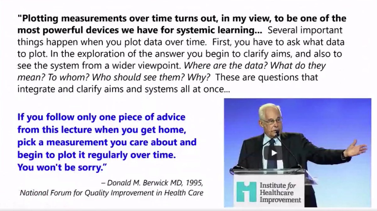 cyndiQIRRT's tweet image. Still an important message for those doing improvement #IHIForum