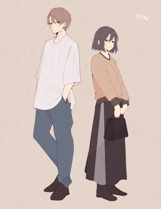 『無口な彼女と無気力彼氏』
  #これが私の代表作 