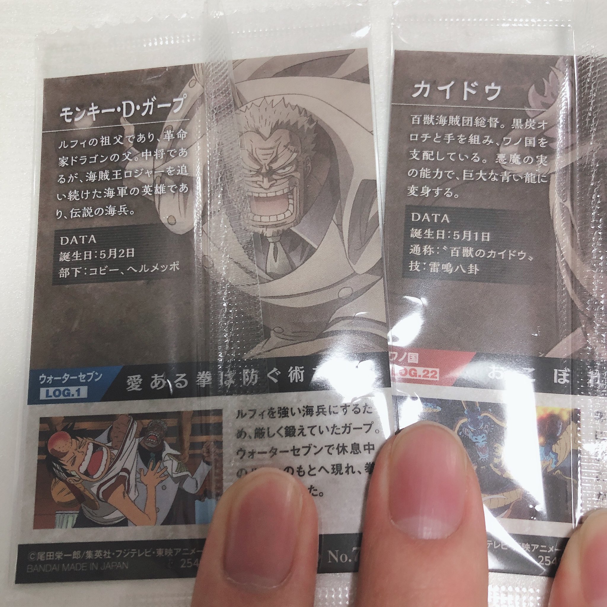 ガチャマニア ワンピースフィギュア V Twitter ガープとドラゴンが血縁関係あるか未確定ですよね 父ではなく義父の可能性も カイドウの能力は龍確定でしたっけ