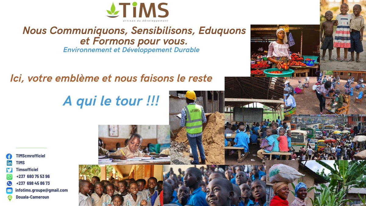 TimsOfficiel's tweet photo. #TIMS 
L'#expertise #locale pour vous servir https://t.co/Ky53vgEDEA