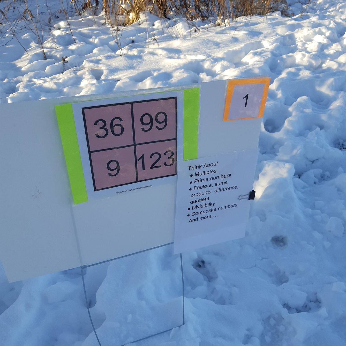 Developing our communication skills on our Grade 7/8 Math Walk. Which One Doesn't Belong wodb.ca
 <a href="/es_barrie/">WillowLandingESBarrie</a> 
<a href="/scdsbmath/">SCDSB Math</a>